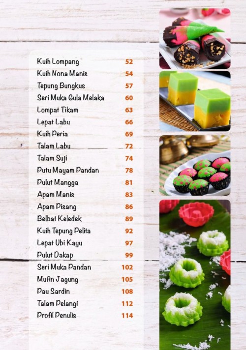 RESIPI Kuih Kukus - Langkah Demi Langkah