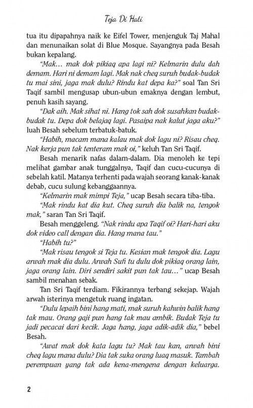 NOVEL Teja Di Hati