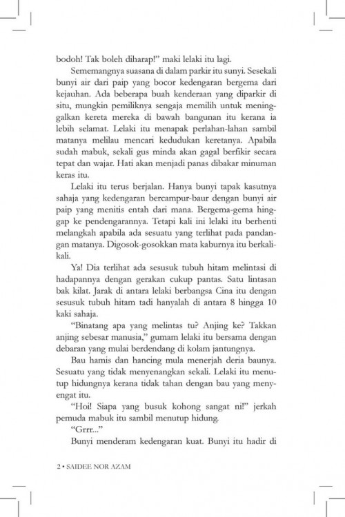 Novel Seram: Margasatwa II