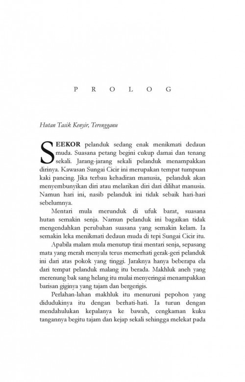 Novel Seram: Margasatwa I