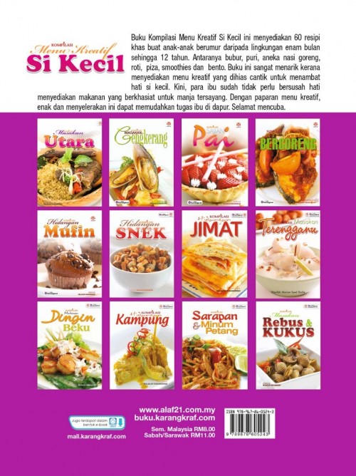 Kompilasi Menu Kreatif  Si Kecil