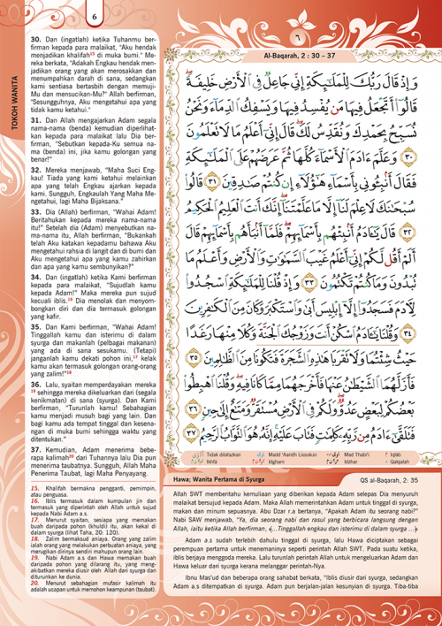 Al-Quran Al-Karim Muslimah (Saiz A5)