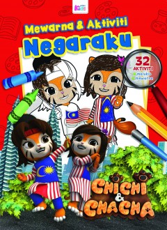 Chichi & Chacha : Warna Aktiviti - Negaraku