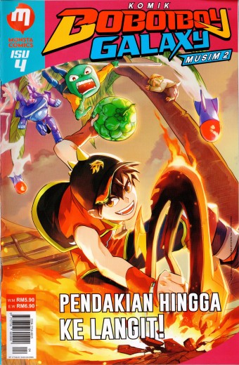 BBB4 Komik Boboiboy Galaxy Musim 2 - Isu 4