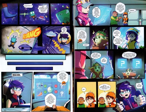 BBB4 Komik Boboiboy Galaxy Musim 2 - Isu 4