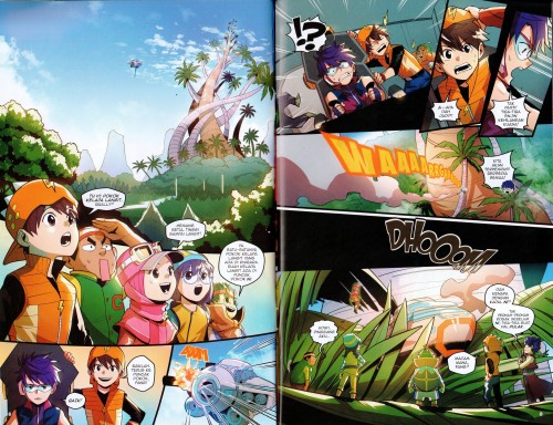 BBB4 Komik Boboiboy Galaxy Musim 2 - Isu 4