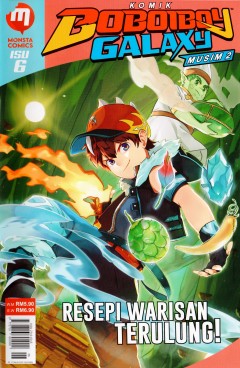 BBB6 Komik Boboiboy Galaxy Musim 2 - Isu 6