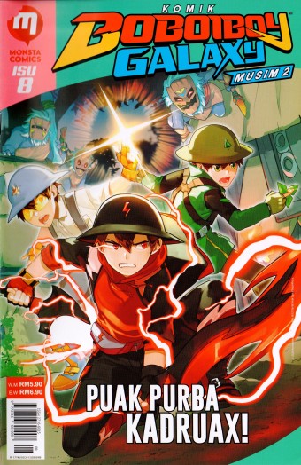 BBB8 Komik Boboiboy Galaxy Musim 2 - Isu 8