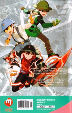 BBB8 Komik Boboiboy Galaxy Musim 2 - Isu 8