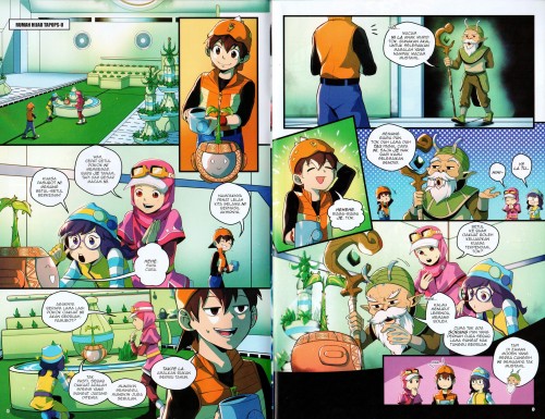 BBB10 Komik Boboiboy Galaxy Musim 2 - Isu 10