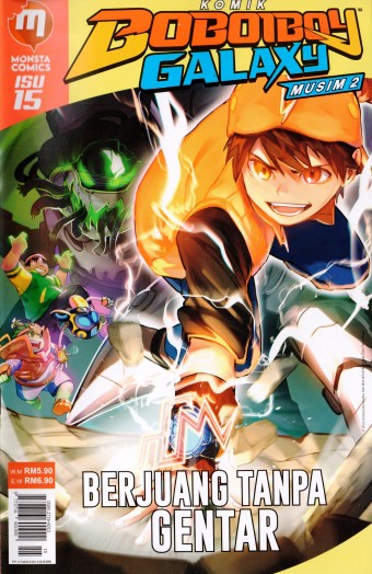 BBB15 Komik Boboiboy Galaxy Musim 2 - Isu 15