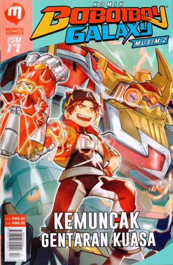 BBB17 Komik Boboiboy Galaxy Musim 2 - Isu 17