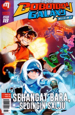 BBB18 Komik Boboiboy Galaxy Musim 2 - Isu 18