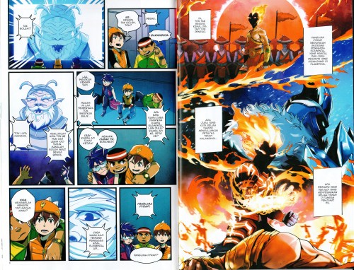 BBB18 Komik Boboiboy Galaxy Musim 2 - Isu 18