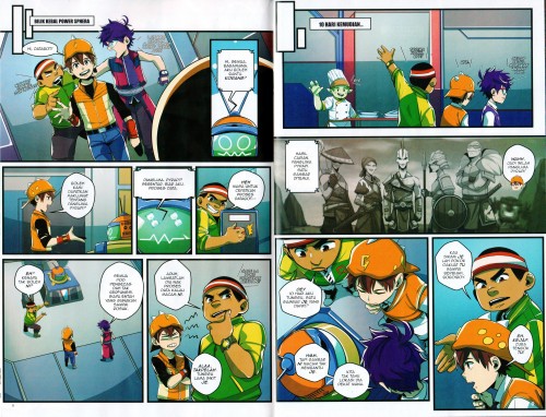 BBB18 Komik Boboiboy Galaxy Musim 2 - Isu 18