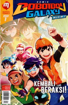 BBB1 Komik Boboiboy Galaxy Musim 2 - Isu 1