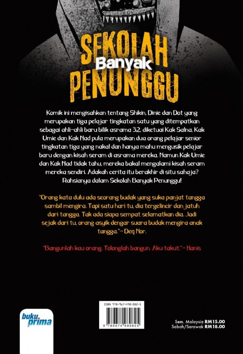 Komik Sekolah Banyak Penunggu