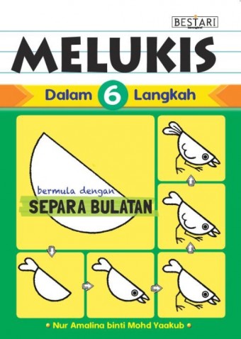 Melukis Dalam 6 Langkah : Bermula Dengan Separa Bulatan