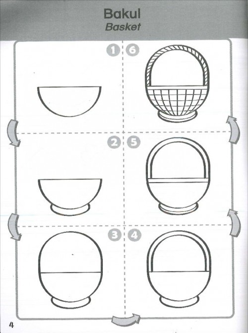 Melukis Dalam 6 Langkah : Bermula Dengan Separa Bulatan