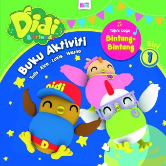 Buku Aktiviti Didi & Friends : Bintang -Bintang Siri 1