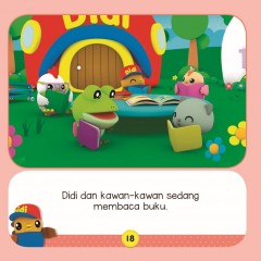 Buku Cerita Bergambar Didi & Friends : Susun Abc & Buku Baru Joj