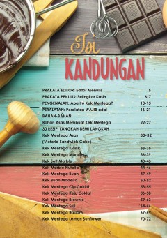 Kek Mentega: Dulu & Kini, Langkah Demi Langkah