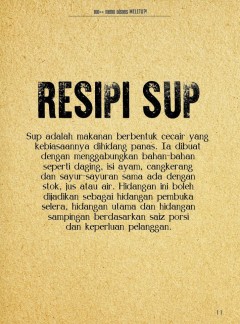 RESIPI 100++ Menu Bisnes Meletup