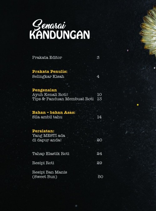 RESIPI Variasi Roti Klasik & Moden