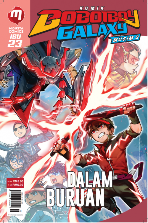 BBB23 Komik Boboiboy Galaxy Musim 2 - Isu 23