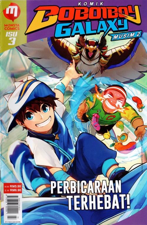 BBB3 Komik Boboiboy Galaxy Musim 2 - Isu 3