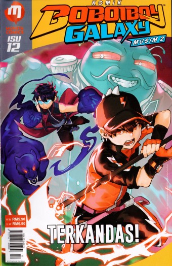 BBB12 Komik Boboiboy Galaxy Musim 2 - Isu 12