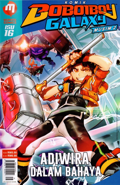 BBB16 Komik Boboiboy Galaxy Musim 2 - Isu 16